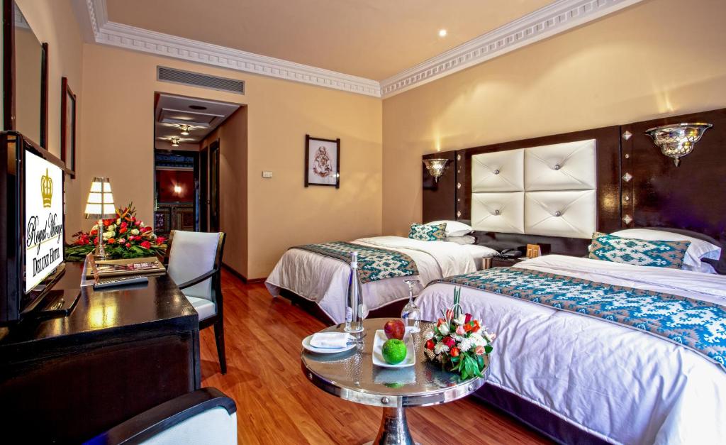 Двухместный (Двухместный номер Делюкс с 2 отдельными кроватями) отеля Royal Mirage Deluxe, Марракеш