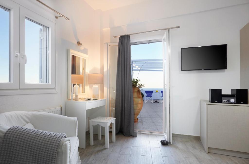 Сьюит (Люкс, вид на море), Milos Villas Hotel