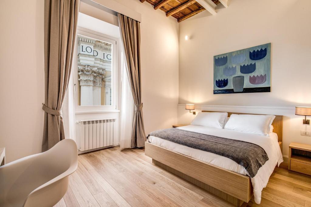 Двухместный (Улучшенный двухместный номер с 1 кроватью) гостевого дома Dopodomani Suite, Рим
