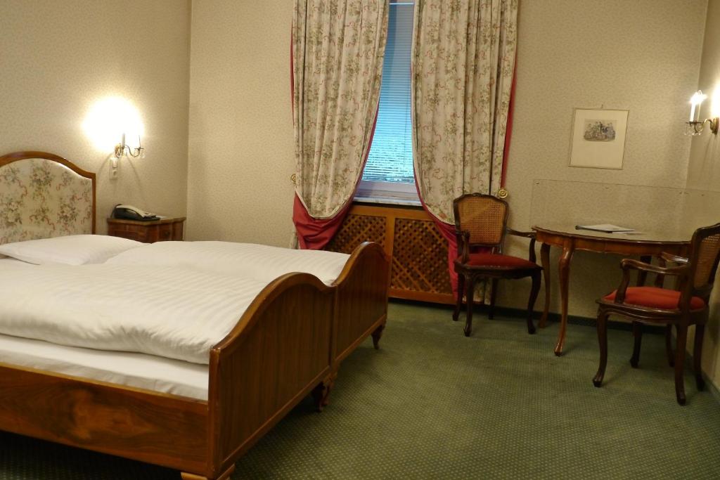 Двухместный (Двухместный номер с 1 кроватью) отеля Hotel Hohenstauffen, Зальцбург