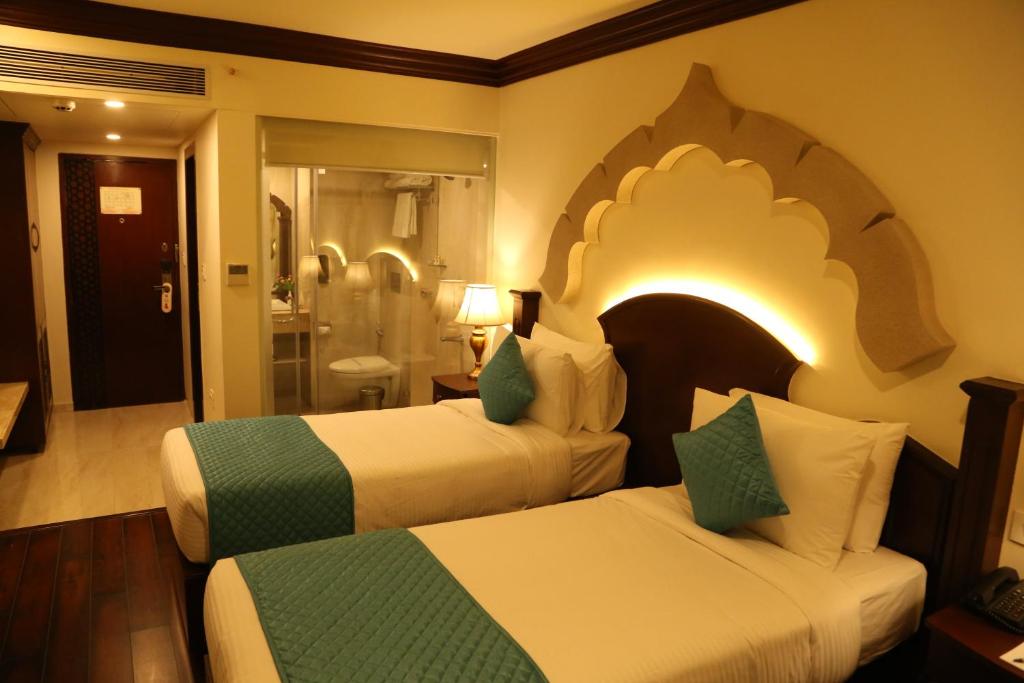 Двухместный (Двухместный номер Делюкс с 2 отдельными кроватями) отеля Comfort Inn Sapphire, Джайпур