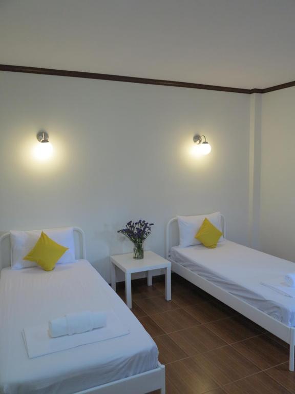 Двухместный (Двухместный номер Делюкс с 2 отдельными кроватями) гостевого дома Pro Chill Krabi Guesthouse, Краби