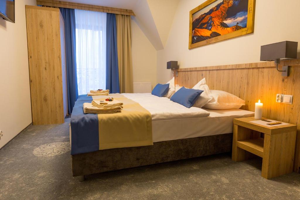 Двухместный (Двухместный номер с 1 кроватью - Подходит для гостей с ограниченными физическими возможностями) апарт-отеля Grand Tatry, Бялка