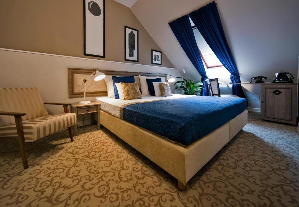 Двухместный (Двухместный номер с 1 кроватью или 2 отдельными кроватями) отеля Hotel Jagerhorn, Загреб