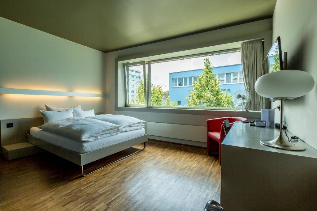 Двухместный (Design Queen Room (1.40m bed)), Dasbreitehotel am Rhein