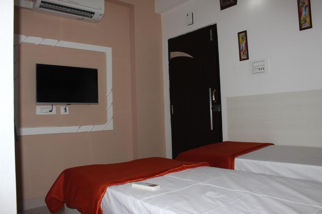 Одноместный (Одноместный номер) хостела Mahas Inn, Хайдарабад