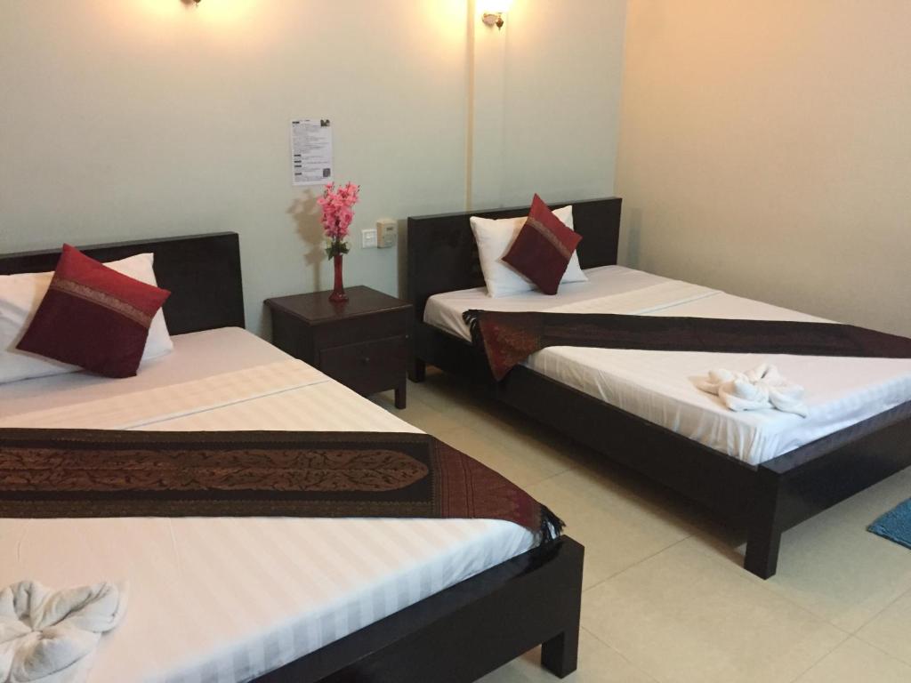 Двухместный (Двухместный номер с 2 отдельными кроватями) гостевого дома IKI IKI Guesthouse, Сием Рип