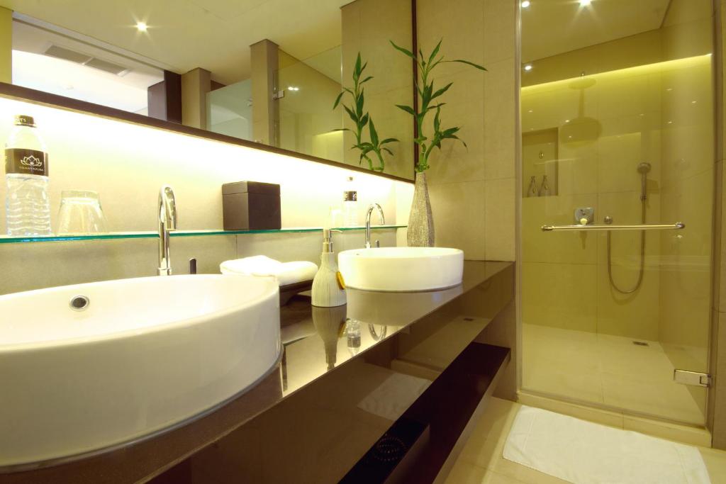 Двухместный (Двухместный номер Делюкс с 2 отдельными кроватями - Крыло у бассейна) отеля Thanyapura Health & Sports Resort, Пхукет