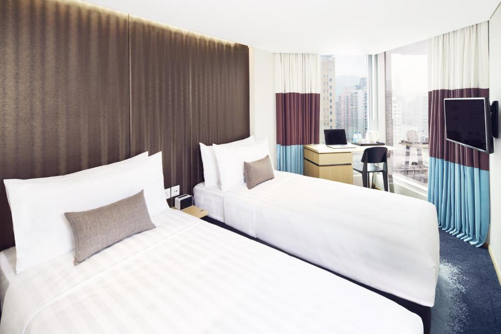 Двухместный (Классический двухместный номер с 2 отдельными кроватями) отеля Hotel 108, Гонконг (город)