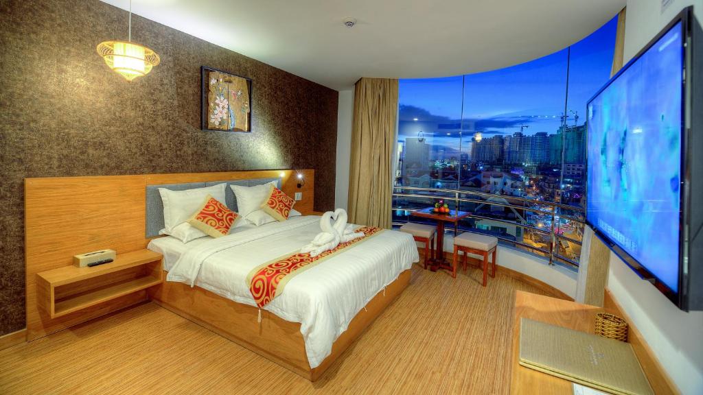 Двухместный (Двухместный номер Делюкс с 1 кроватью) отеля Orussey One Hotel & Apartment, Пномпень