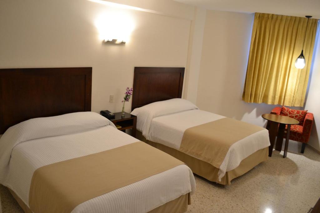 Двухместный (Стандартный двухместный номер с 1 кроватью) отеля Hotel Mesón de la Chinantla, Сан-Хуан Баутиста Тукстепек