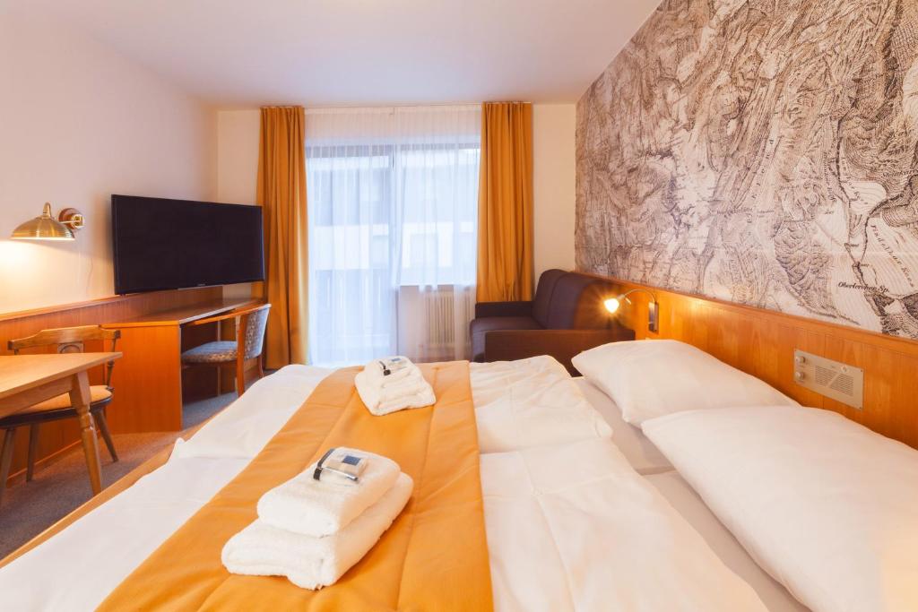 Двухместный (Двухместный номер с 1 кроватью и балконом) отеля Residence AlpenHeart, Бад-Гастайн