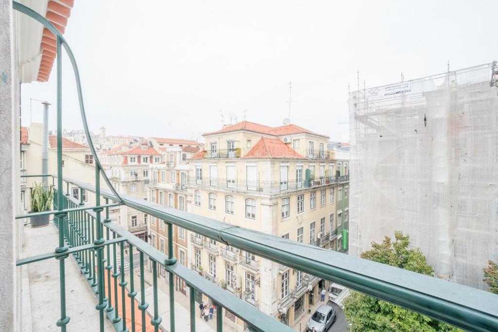 Двухместный (Двухместный номер с 1 кроватью и балконом), Vistas de Lisboa Hostel