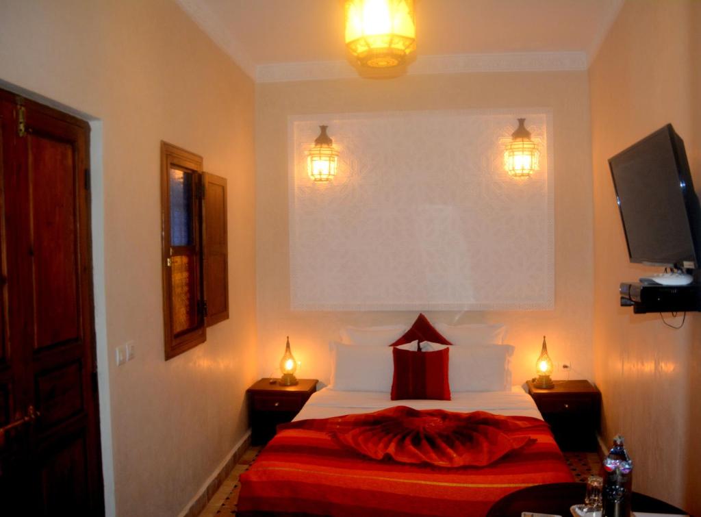 Двухместный (Двухместный номер Magenta LittleSon с 1 кроватью) отеля Riad Ghali & SPA, Марракеш