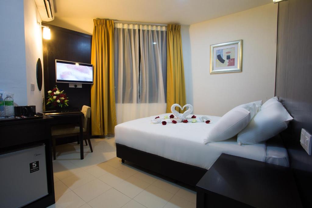 Двухместный (Бюджетный двухместный номер с 1 кроватью) отеля Akar Hotel Jalan TAR, Куала-Лумпур