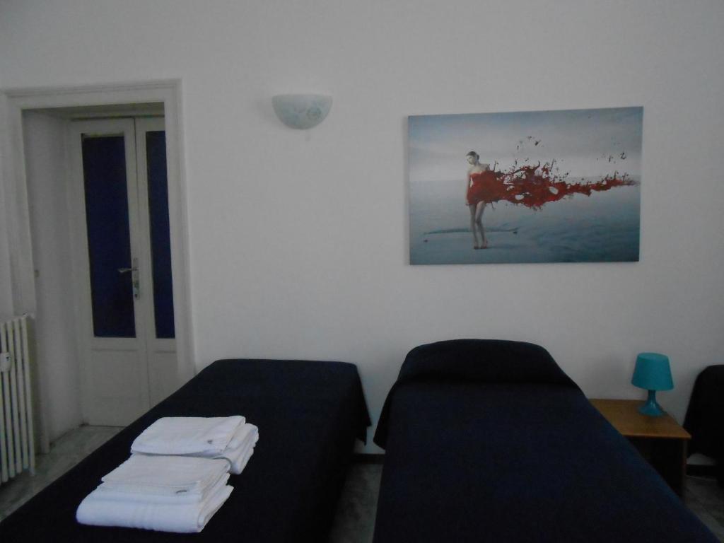 Двухместный (Двухместный номер с 1 кроватью или 2 отдельными кроватями, общая ванная комната) отеля Aldebaran, Милан