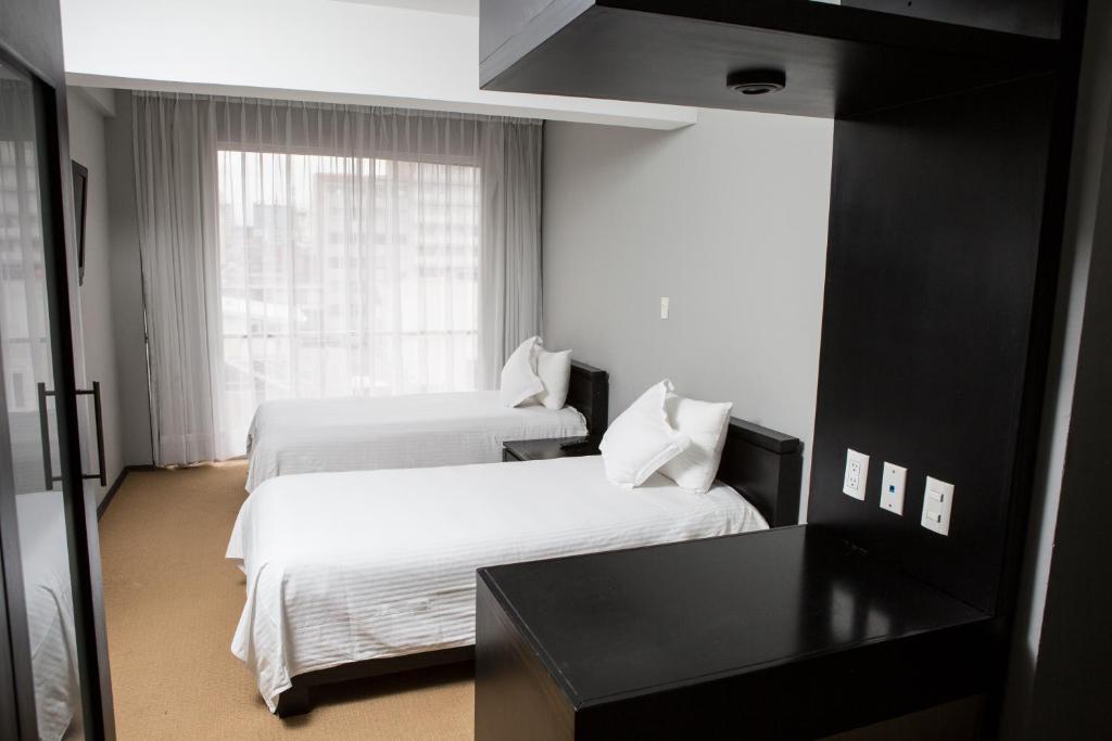 Сьюит (Стандартный двухместный люкс с 1 кроватью) апарт-отеля Suites Parioli, Мехико