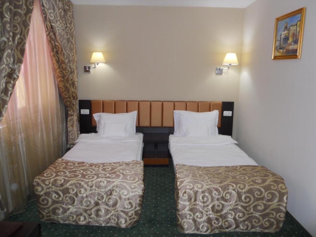 Двухместный (Двухместный номер с 1 кроватью или 2 отдельными кроватями) отеля Hotel Bistrita, Бакэу