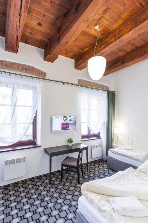 Двухместный (Двухместный номер с 2 отдельными кроватями - Для гостей с ограниченными физическими возможностями) отеля Salety, Вальтице