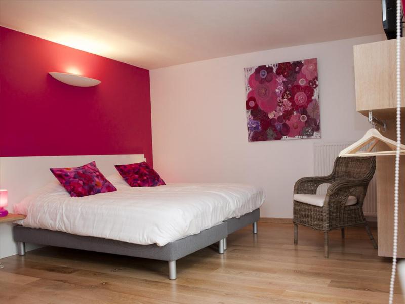Двухместный (Бюджетный двухместный номер с 2 отдельными кроватями) отеля Aux Berges de la Bel, Льеж