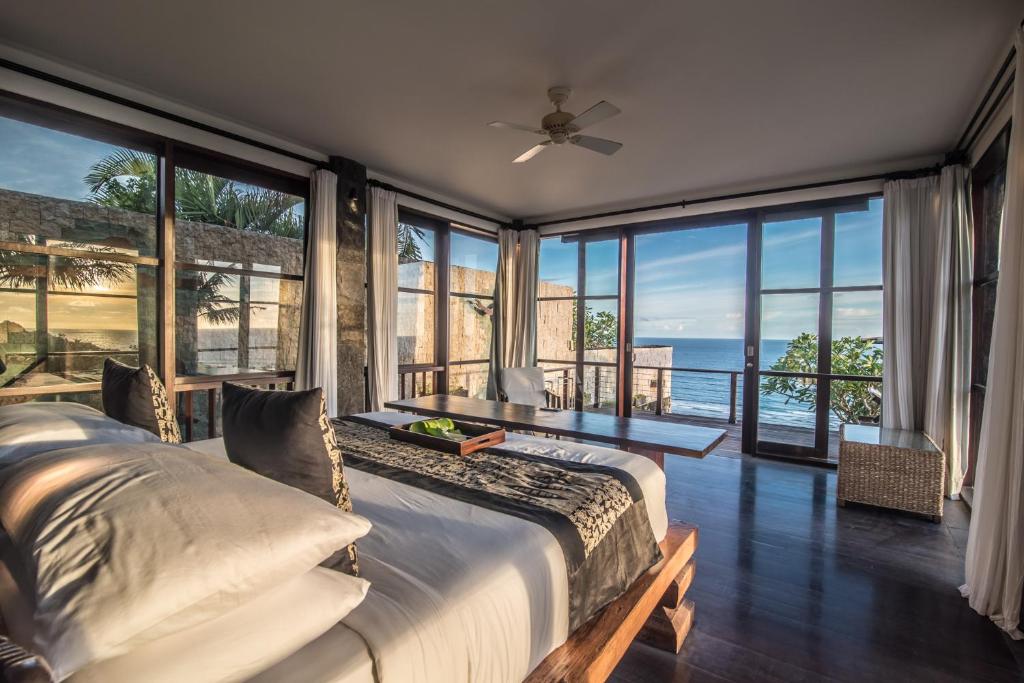 Вилла (Вилла Banyu Biru с видом на океан в комплексе Pandawa Cliff), Pandawa Cliff Edge Ocean View Banyu Biru Villa