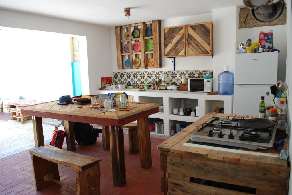 Номер (Кровать в общем 6-местном номере для мужчин и женщин) гостевого дома La Choza Guesthouse, Санто-Доминго