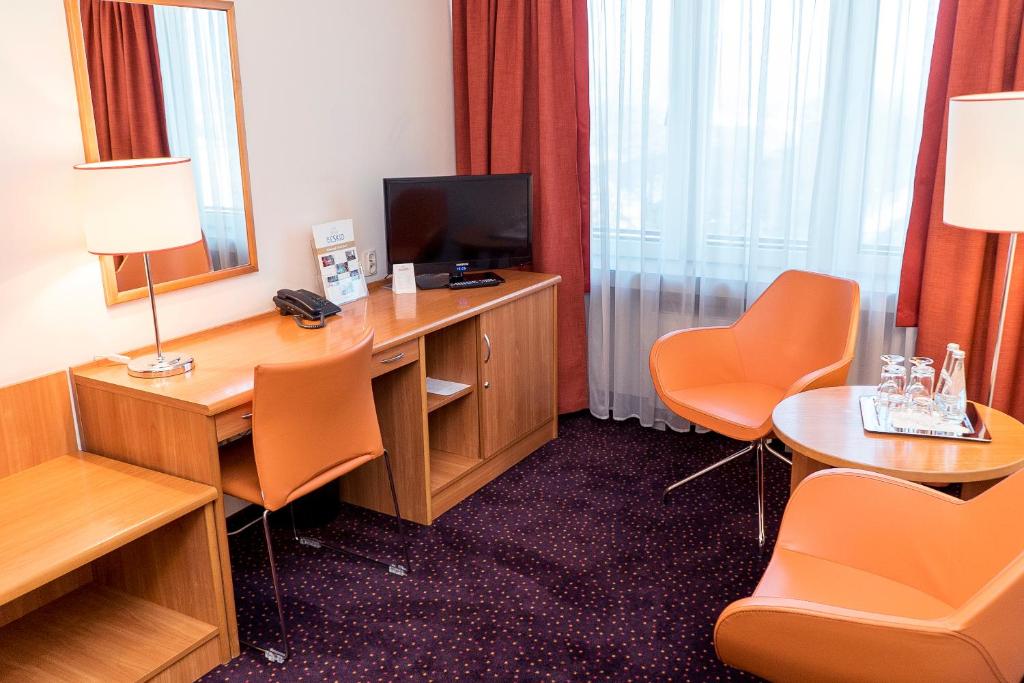 Двухместный (Двухместный номер с 1 кроватью или 2 отдельными кроватями) отеля Hotel Beskid, Новы Сонч