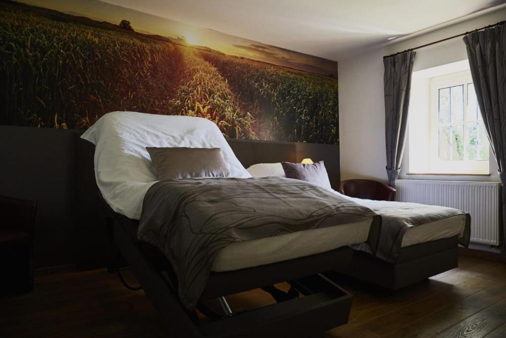 Двухместный (Улучшенный двухместный номер с 1 кроватью) отеля Hostellerie au Coeur du Spinois, Шарлеруа