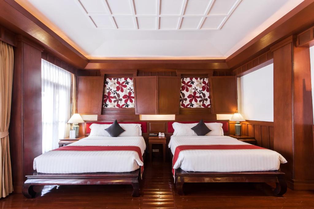 Двухместный (Двухместный номер Делюкс с 1 кроватью или 2 отдельными кроватями) курортного отеля Samui Buri Beach, Самуи