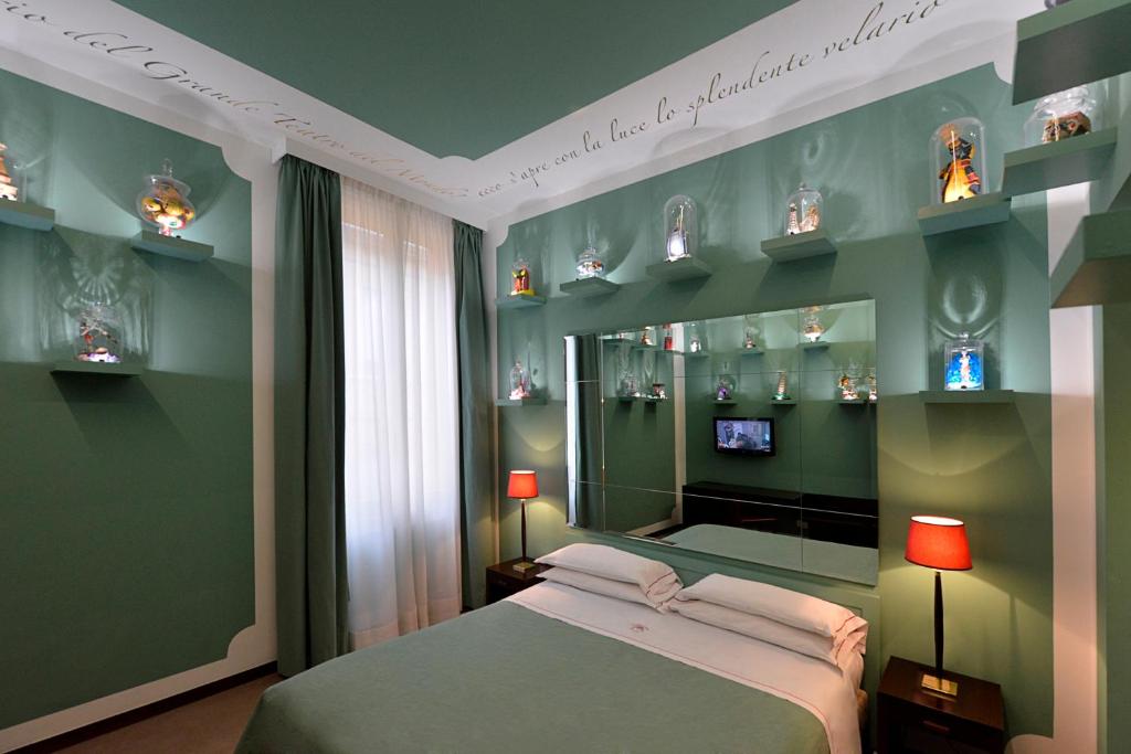 Двухместный (Двухместный номер с 1 кроватью) отеля Hotel Al Cappello Rosso, Болонья