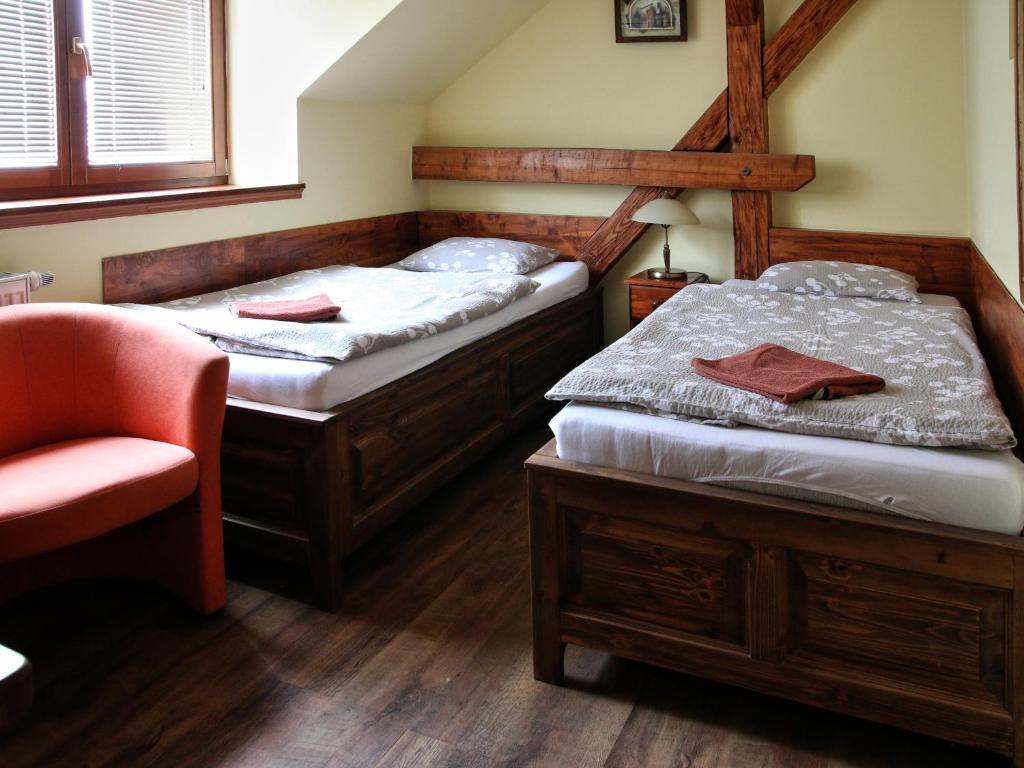 Двухместный (Двухместный номер с 2 отдельными кроватями) гостевого дома Penzion Pri Mlyne, Нитра