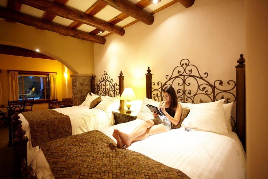Двухместный (Двухместный номер эконом-класса с 2 отдельными кроватями) отеля Hotel Quinta Mision, Эстасьон-Креэль