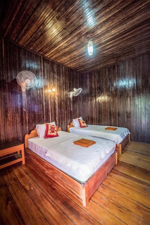 Двухместный (Двухместный номер с 2 отдельными кроватями) гостевого дома Koh Rong Boutique Wooden, Кох Ронг