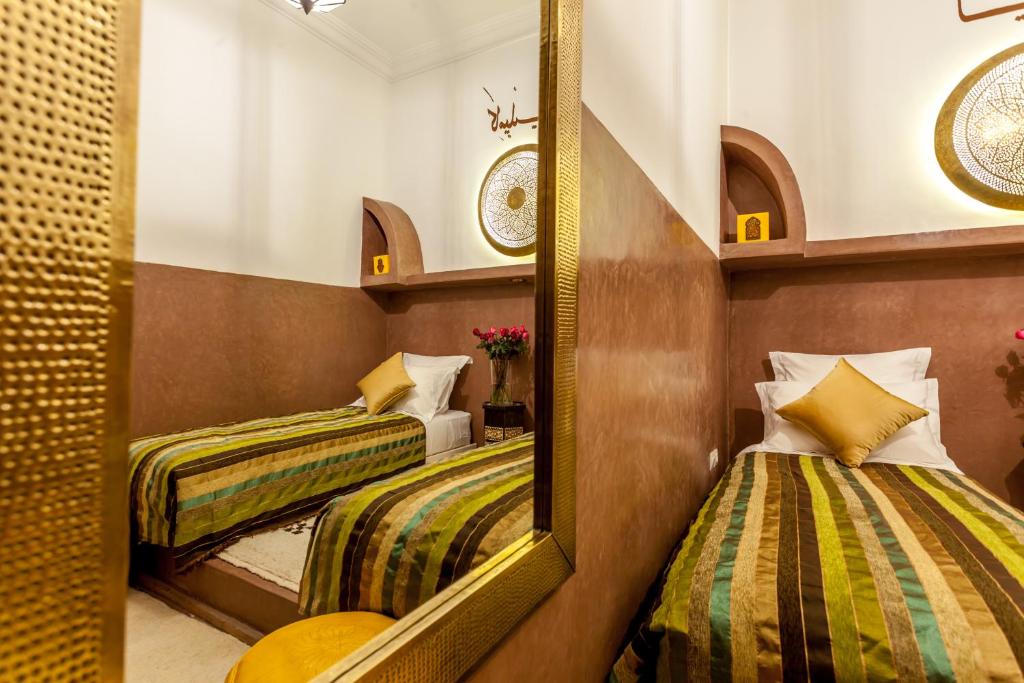 Двухместный (Двухместный номер «Камелия» с 1 кроватью или 2 отдельными кроватями), Riad Dar Yema