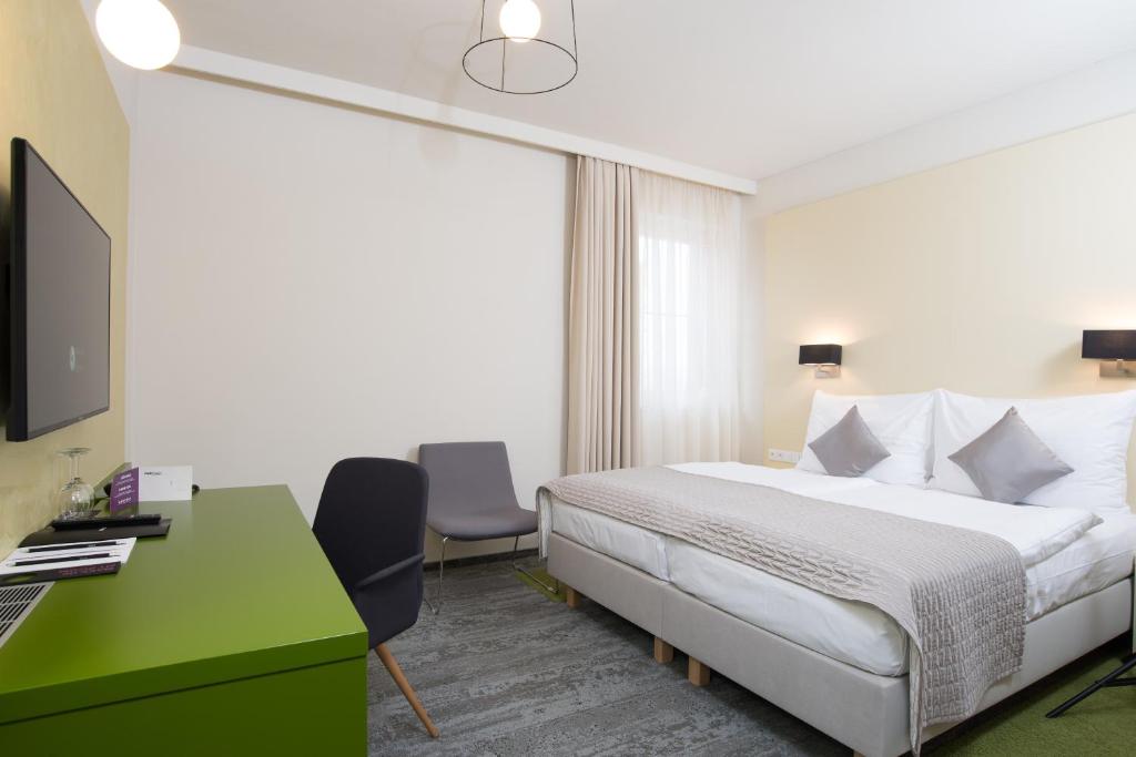 Двухместный (Двухместный номер с 1 кроватью или 2 отдельными кроватями) отеля Fairhotel, Брно