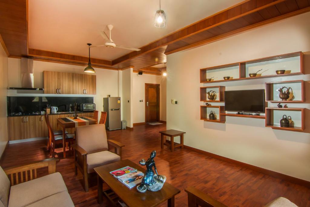 Сьюит (Семейный люкс с 2 спальнями) отеля BB Angkor Residence, Сием Рип