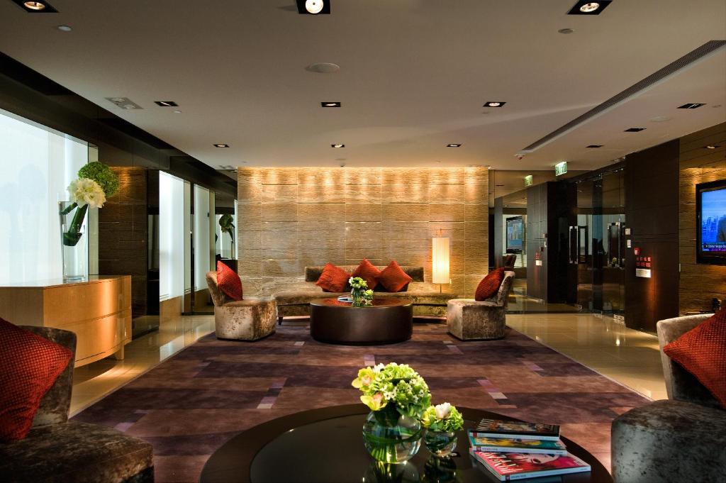 Сьюит (Улучшенный люкс с кроватью размера «king-size») апарт-отеля The HarbourView Place @ the ICC megalopolis, Гонконг (город)