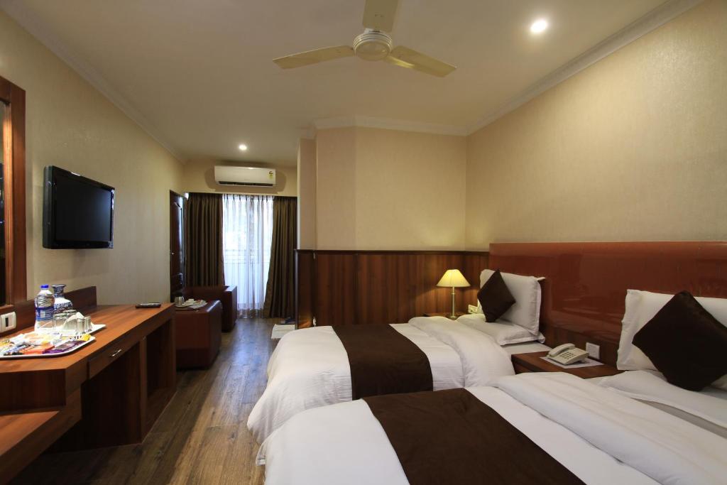 Двухместный (Двухместный номер Делюкс с 1 кроватью) отеля Hotel Empire International Kormangala, Бангалор
