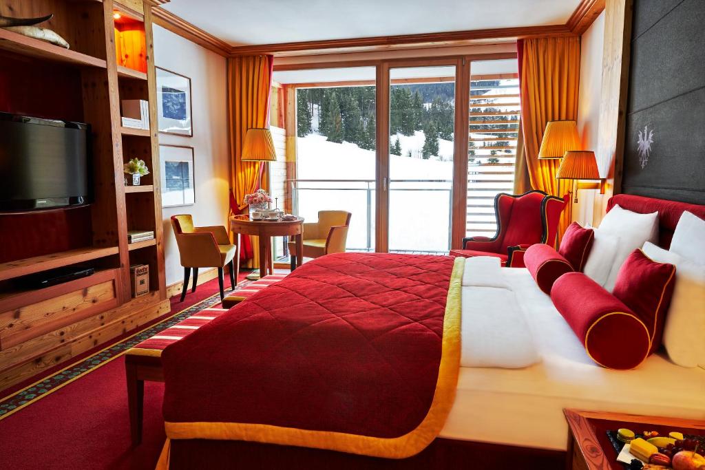 Двухместный (Двухместный номер Делюкс с 1 кроватью) отеля Kempinski Hotel Das Tirol, Кирхберг