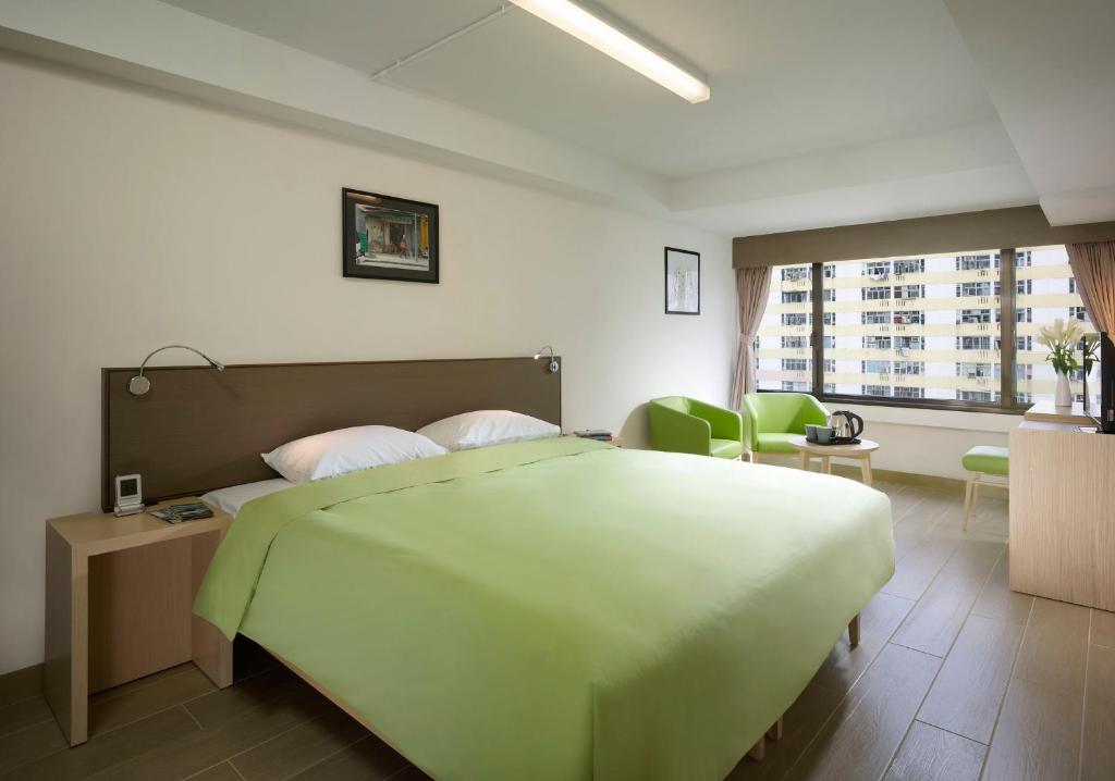 Двухместный (Двухместный номер с 1 кроватью или 2 отдельными кроватями (выбор кроватей не предоставляется)) хостела YHA Mei Ho House Youth Hostel, Гонконг (город)