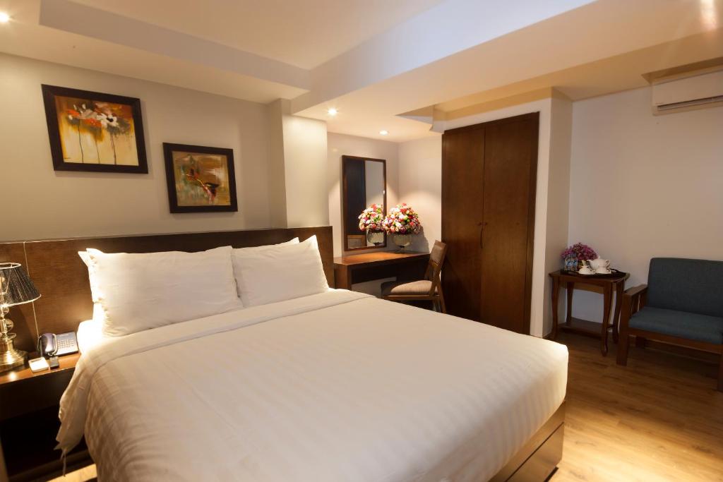 Двухместный (Роскошный двухместный номер с 1 кроватью или 2 отдельными кроватями) отеля Roseland Centa Hotel & Spa, Хошимин