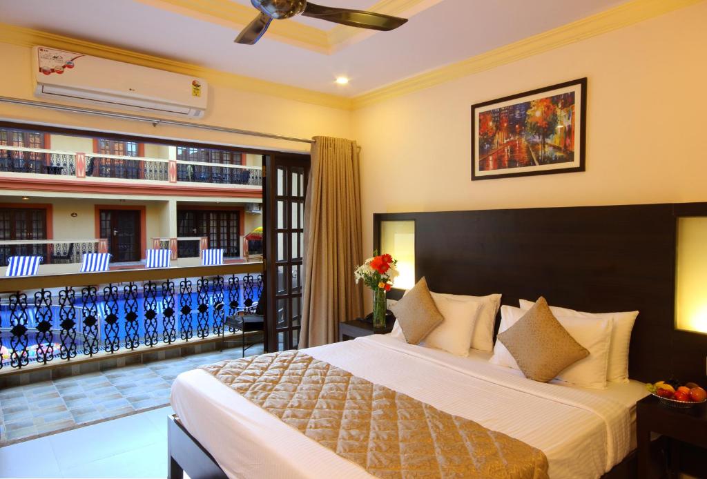 Двухместный (Представительский номер с видом на бассейн) курортного отеля Resort Terra Paraiso, Калангут