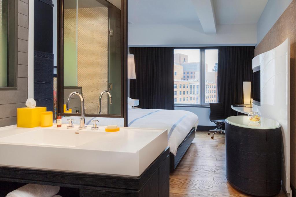 Двухместный (Номер с кроватью размера «king-size») отеля Hyatt Union Square New York, Нью-Йорк