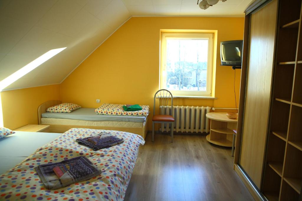 Семейный (Cемейный номер с собственной ванной комнатой) хостела Algida House, Друскининкай
