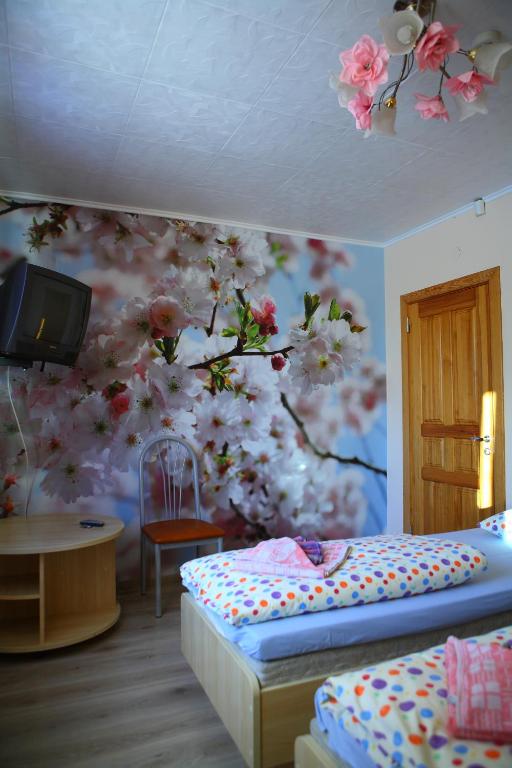 Двухместный (Двухместный номер с 2 отдельными кроватями и собственной ванной комнатой) хостела Algida House, Друскининкай