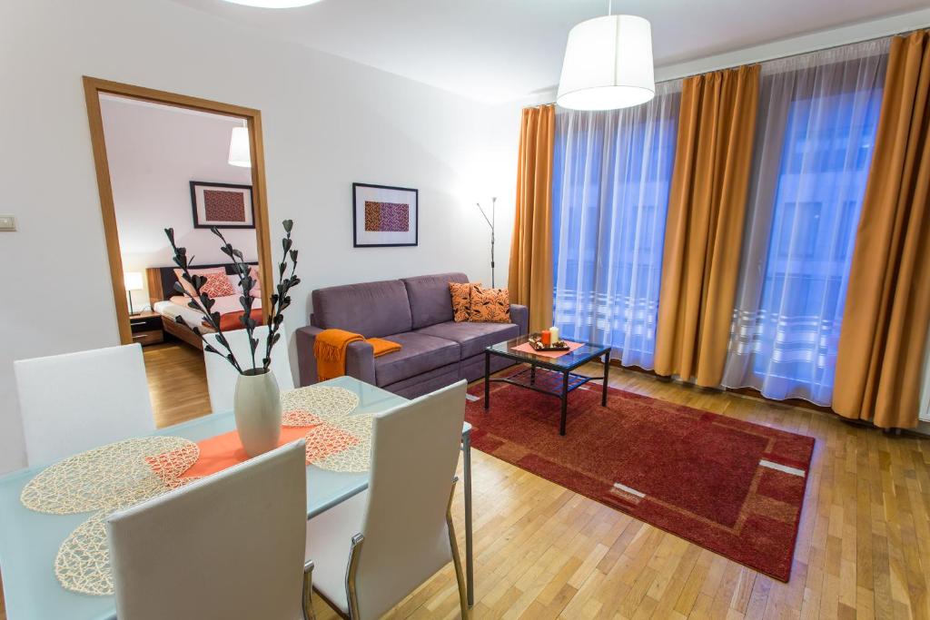 Апартаменты (Апартаменты с 1 спальней, вид на сад), Colours Apartments Budapest