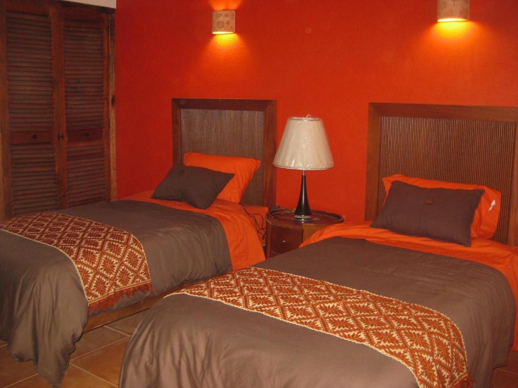 Двухместный (Стандартный двухместный номер с 1 кроватью) отеля La Casa del Rio, Валье-де-Браво