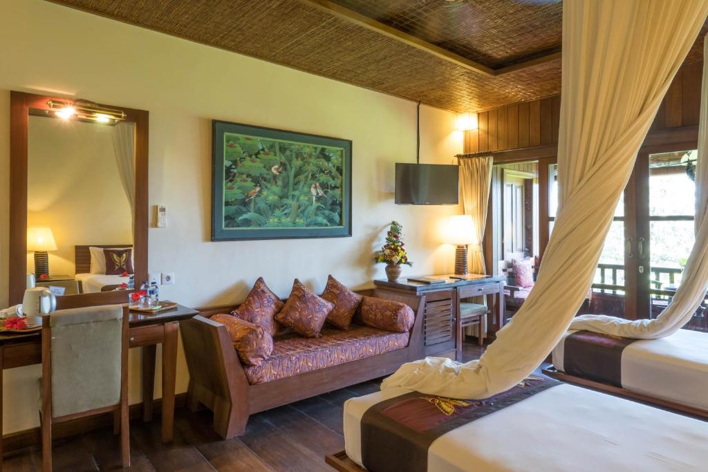 Двухместный (Номер Делюкс с видом на сад), Ananda Ubud Resort