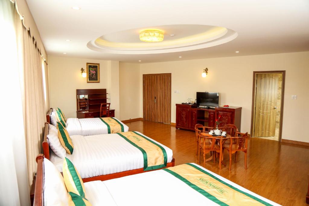 Семейный (Семейный номер) курортного отеля Thuy Hoang Nguyen Resort & Spa, Далат