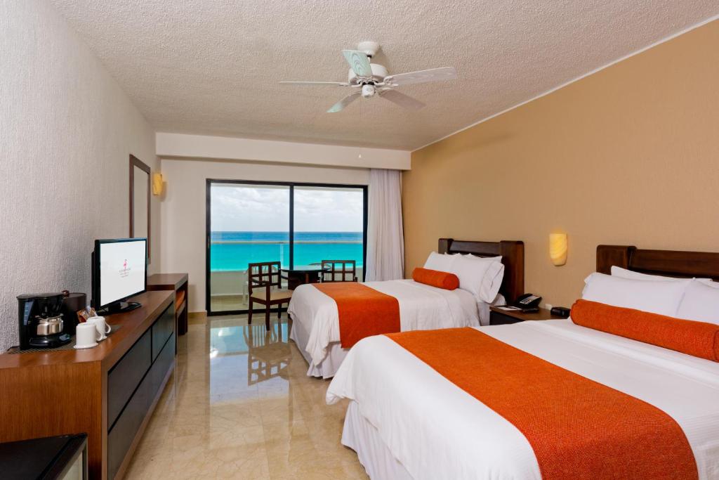 Двухместный (Номер Делюкс, вид на океан), Flamingo Cancun Resort